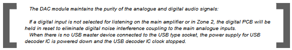 Cyrus 8 DAC - DAC module note